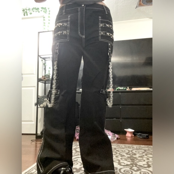 TRIPP NYC Night Pant White Stitch - Picture 1 of 6